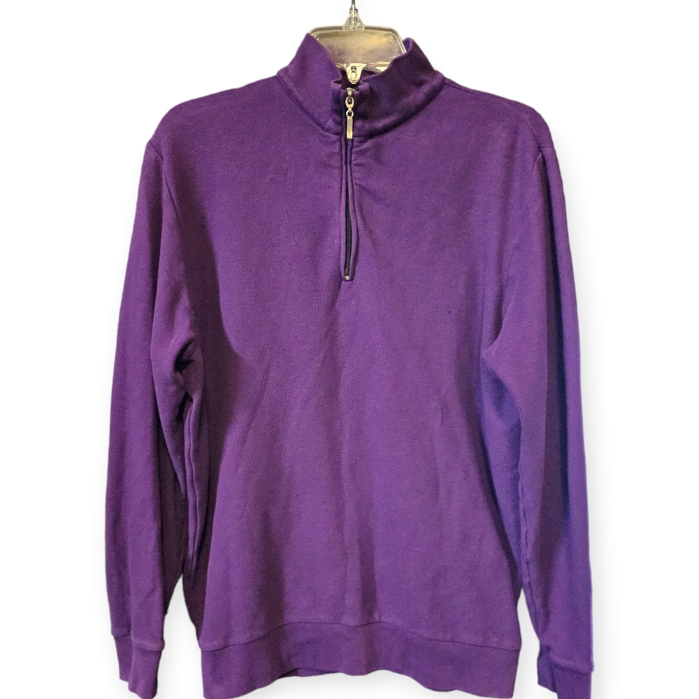 Peter Millar Crown 1/4 zip High Neck Pullover Sweater